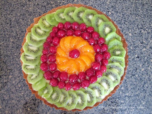 Fresh Fruit Tart With Vanilla Pastry Creme