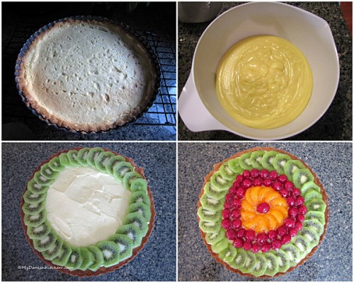 Making Fresh Fruit Tart