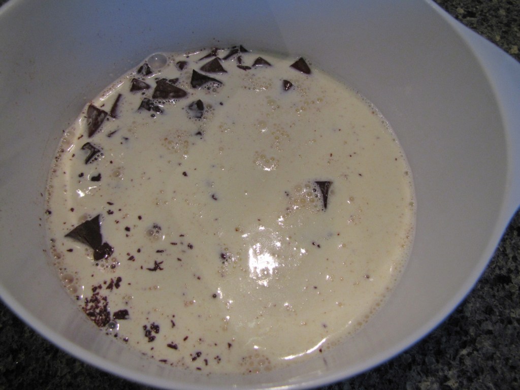 Chocolate and cream