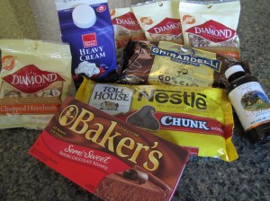Hazelnut Truffle Ingredients