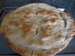 Chicken Pot Pie made as a 2 crust&nbsp;pie