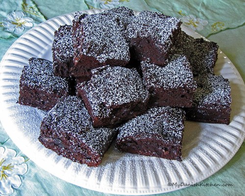Chocolate Raspberry Brownies