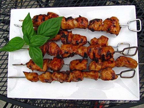Korean Skewered Chicken
