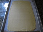 Rectangular dough