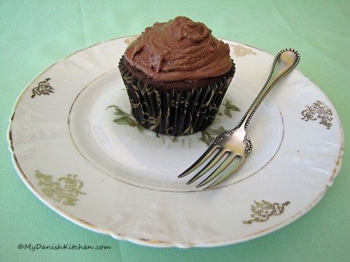 Chocolate Cupcake With Nutella Icing
