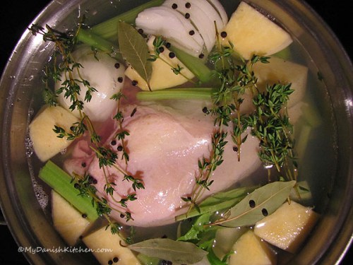 Making Chicken Stock