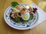 Shrimp smørrebrød