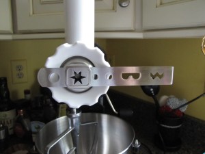 Star attachment for KitchenAid