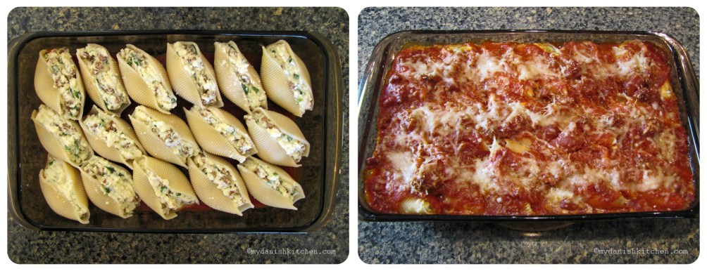 Stuffed Pasta Shells | My Danish Kitchen