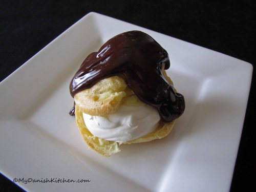 Vandbakkelser aka Profiteroles