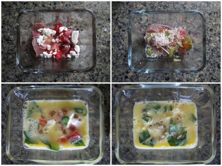 Making Mini Omelette