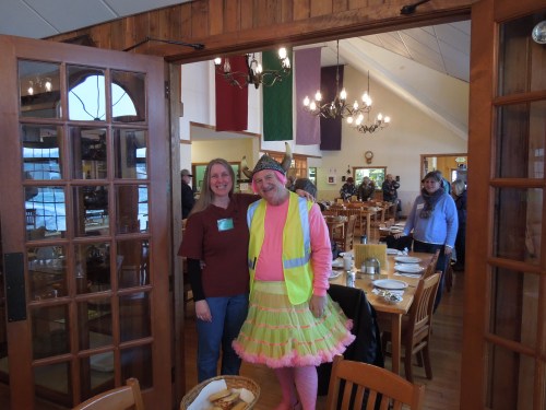 David Baker taught the Kaleidoscope class and he was a riot, a real viking :)