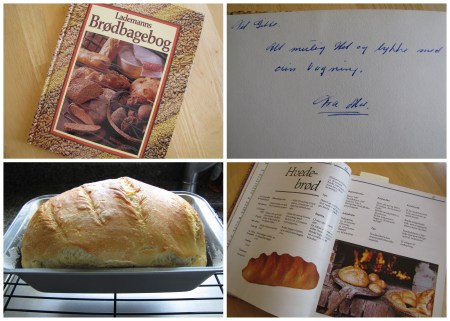 Lademanns Brødbagebog - a gift from my mother