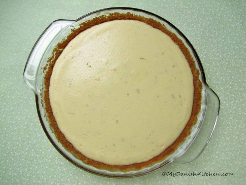 Key Lime Pie without topping