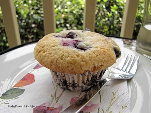 Best Blueberry Muffin With Marcipan